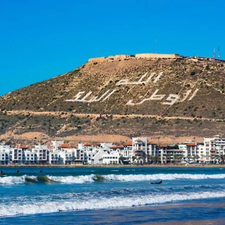 Luxurious Sea-View 2Br Apartment Agadir Exterior photo